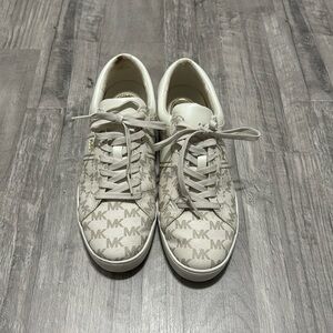 Michael Kors Leather Tennis Shoes size 10